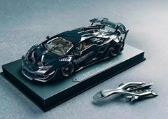 [DreamWalkers] 1:18 Lamborghini 2020 Huracan D661 Glossy Black Model Car Resin