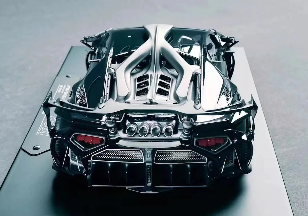 [DreamWalkers] 1:18 Lamborghini 2020 Huracan D661 Glossy Black Model Car Resin