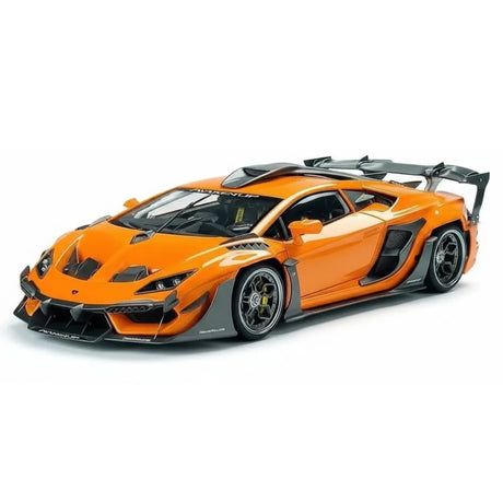 [DreamWalkers] 1:18 Lamborghini 2020 Huracan D661 Glossy Orange Model Car Resin