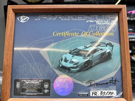 [DreamWalkers] 1:18 Lamborghini 2020 Huracan D661 Glossy Red Model Car Resin
