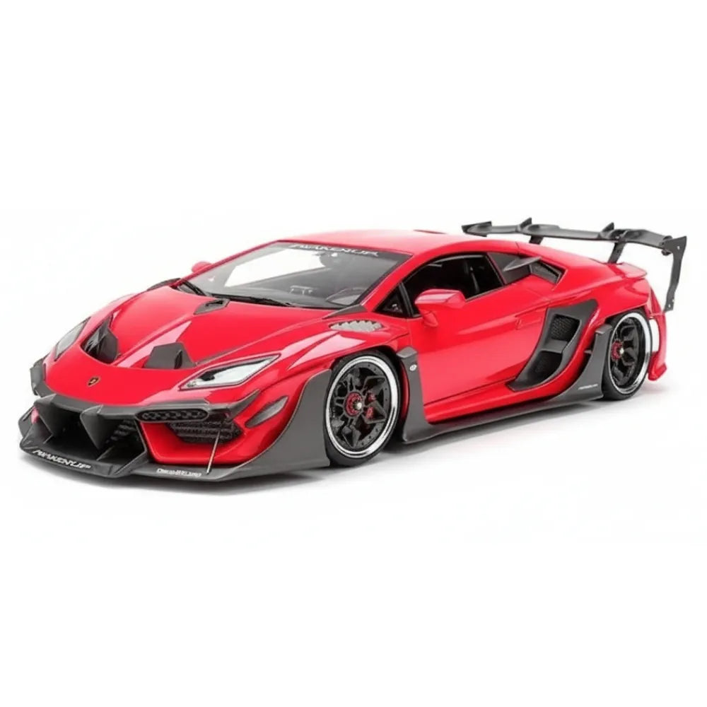 [DreamWalkers] 1:18 Lamborghini 2020 Huracan D661 Glossy Red Model Car Resin