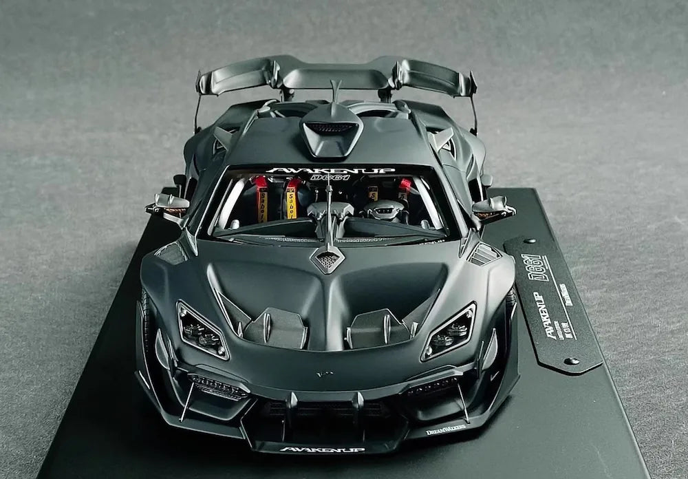 [DreamWalkers] 1:18 Lamborghini 2020 Huracan D661 Matte Black Model Car Resin