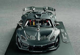 [DreamWalkers] 1:18 Lamborghini 2020 Huracan D661 Matte Black Model Car Resin