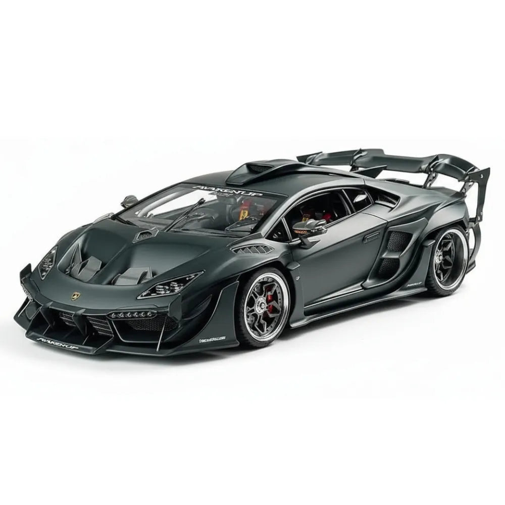 [DreamWalkers] 1:18 Lamborghini 2020 Huracan D661 Matte Black Model Car Resin
