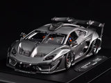 [DreamWalkers] 1:18 Lamborghini 2020 Huracan D661 Matte grå modellbil resin