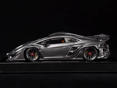 [DreamWalkers] 1:18 Lamborghini 2020 Huracan D661 Matte Gray Model Car Resin