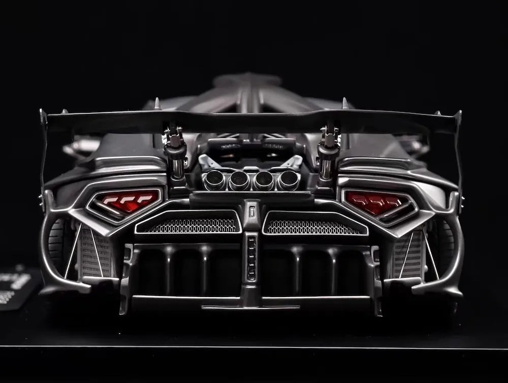 [DreamWalkers] 1:18 Lamborghini 2020 Huracan D661 Matte Gray Model Car Resin