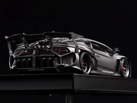 [DreamWalkers] 1:18 Lamborghini 2020 Huracan D661 Matte Gray Model Car Resin