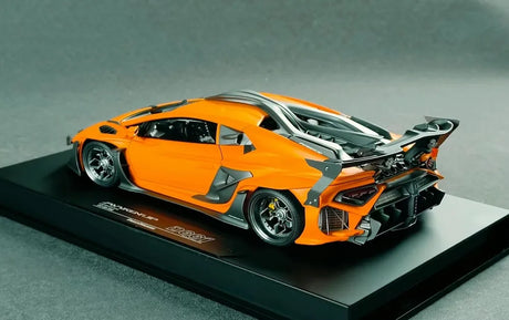 [DreamWalkers] 1:18 Lamborghini 2020 Huracan D661 Matte Orange Model Car Resin