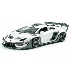 [DreamWalkers] 1:18 Lamborghini 2020 Huracan D661 Matte White Model Car Resin
