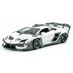 [DreamWalkers] 1:18 Lamborghini 2020 Huracan D661 mat blanc voiture miniature Resin