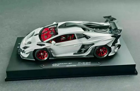 [DreamWalkers] 1:18 Lamborghini 2020 Huracan D661 Matte White Model Car Resin