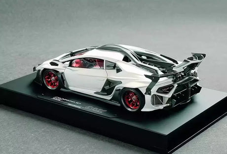 [DreamWalkers] 1:18 Lamborghini 2020 Huracan D661 Matte White Model Car Resin