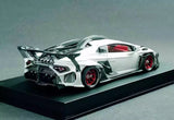 [DreamWalkers] 1:18 Lamborghini 2020 Huracan D661 Matte White Model Car Resin