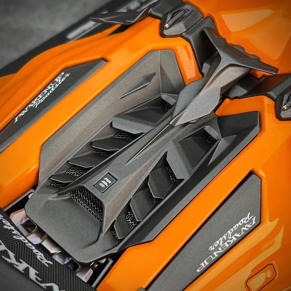 [DreamWalkers] 1:18 Lamborghini 2020 Huracan P61 Roadster Glossy arancione modellino di auto resina