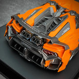 [DreamWalkers] 1:18 Lamborghini 2020 Huracan P61 Roadster Glossy Orange Model Car Resin