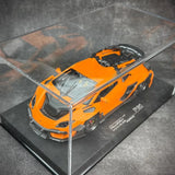 [DreamWalkers] 1:18 Lamborghini 2020 Huracan P61 Roadster Glossy Orange Model Car Resin