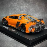 [DreamWalkers] 1:18 Lamborghini 2020 Huracan P61 Roadster Glossy Orange Model Car Resin