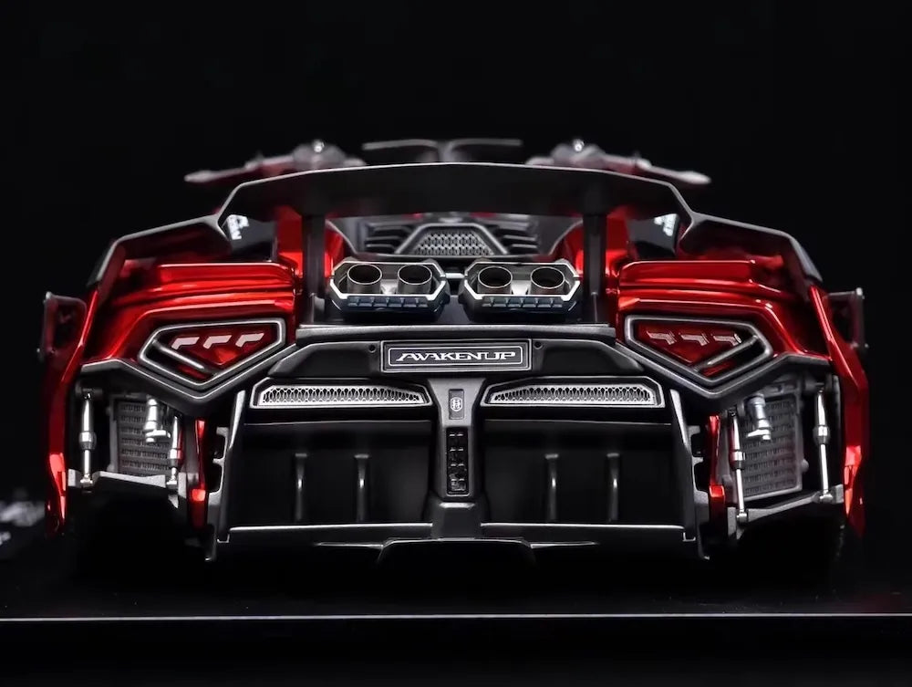 [DreamWalkers] 1:18 Lamborghini 2020 Huracan P61 Roadster Glossy Red Model Car Resin