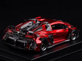 [DreamWalkers] 1:18 Lamborghini 2020 Huracan P61 Roadster Glossy Red Model Car Resin