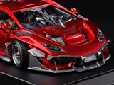[DreamWalkers] 1:18 Lamborghini 2020 Huracan P61 Roadster Glossy Red Model Car Resin