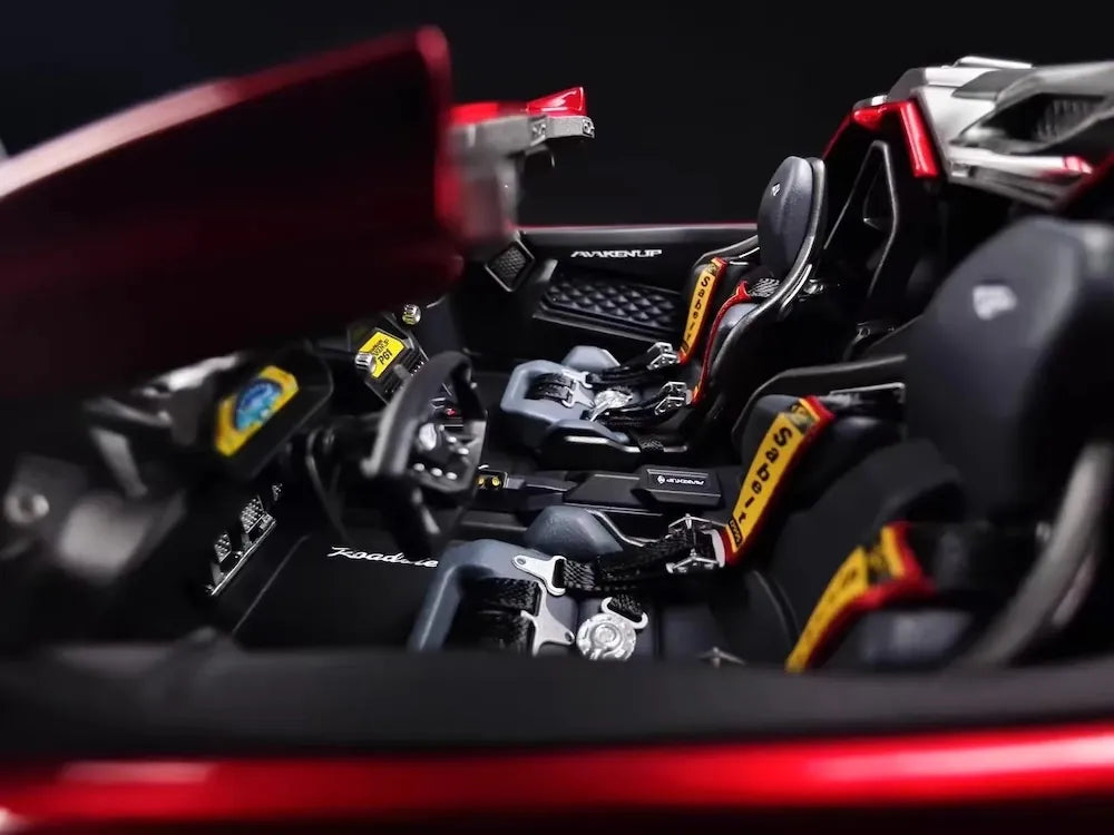 [DreamWalkers] 1:18 Lamborghini 2020 Huracan P61 Roadster Glossy Red Model Car Resin