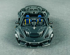 [DreamWalkers] 1:18 Lamborghini 2020 Huracan P61 Roadster Matte Black Model Car Resin