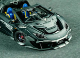 [DreamWalkers] 1:18 Lamborghini 2020 Huracan P61 Roadster Matte Black Model Car Resin
