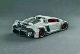 [DreamWalkers] 1:18 Lamborghini 2020 Huracan P61 Roadster mat blanc voiture miniature Resin