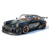 [DreamWalkers] 1:18 Porsche 2020 911 Chevalier D995 Glossy Black Model Car Resin