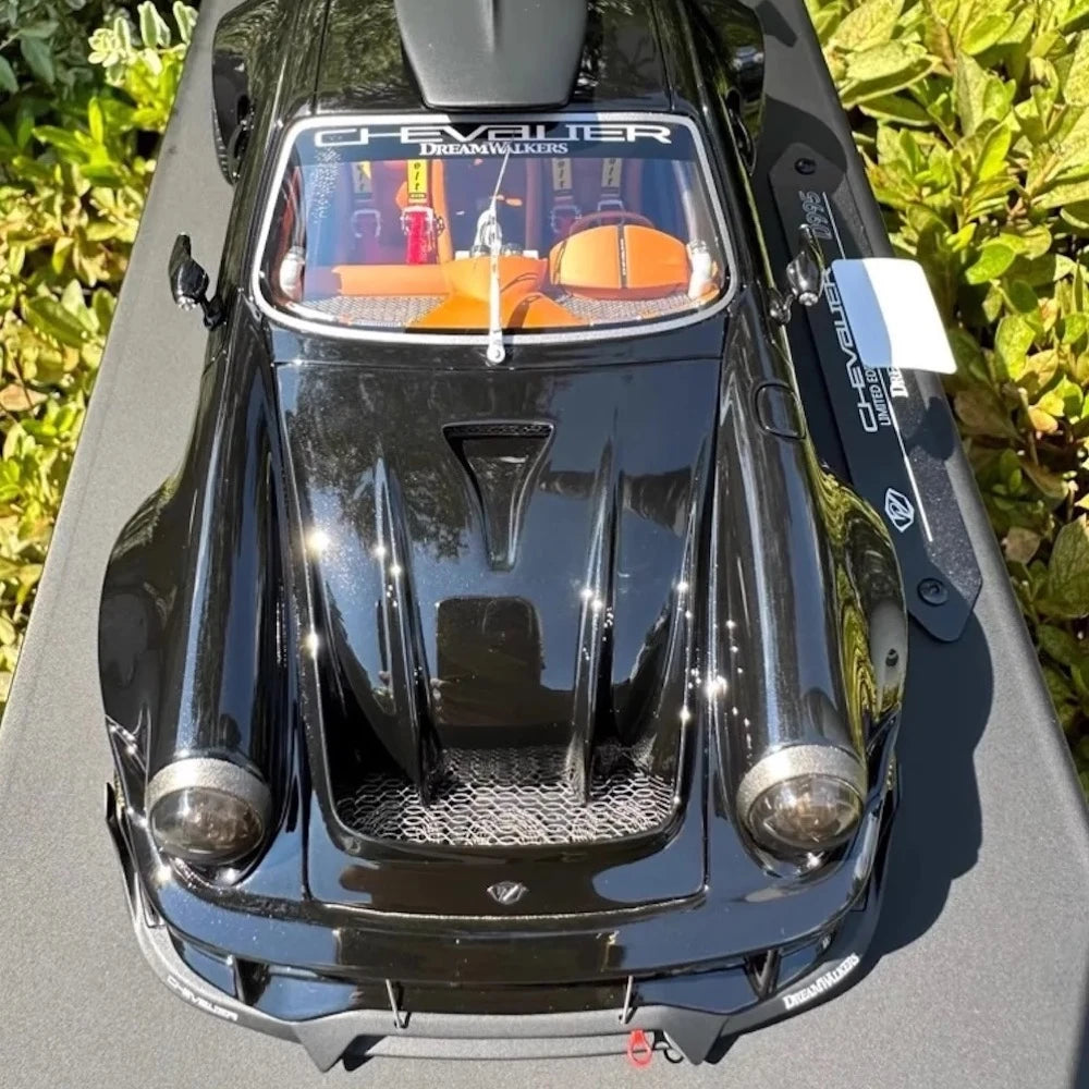 [DreamWalkers] 1:18 Porsche 2020 911 Chevalier D995 Glossy Black Model Car Resin