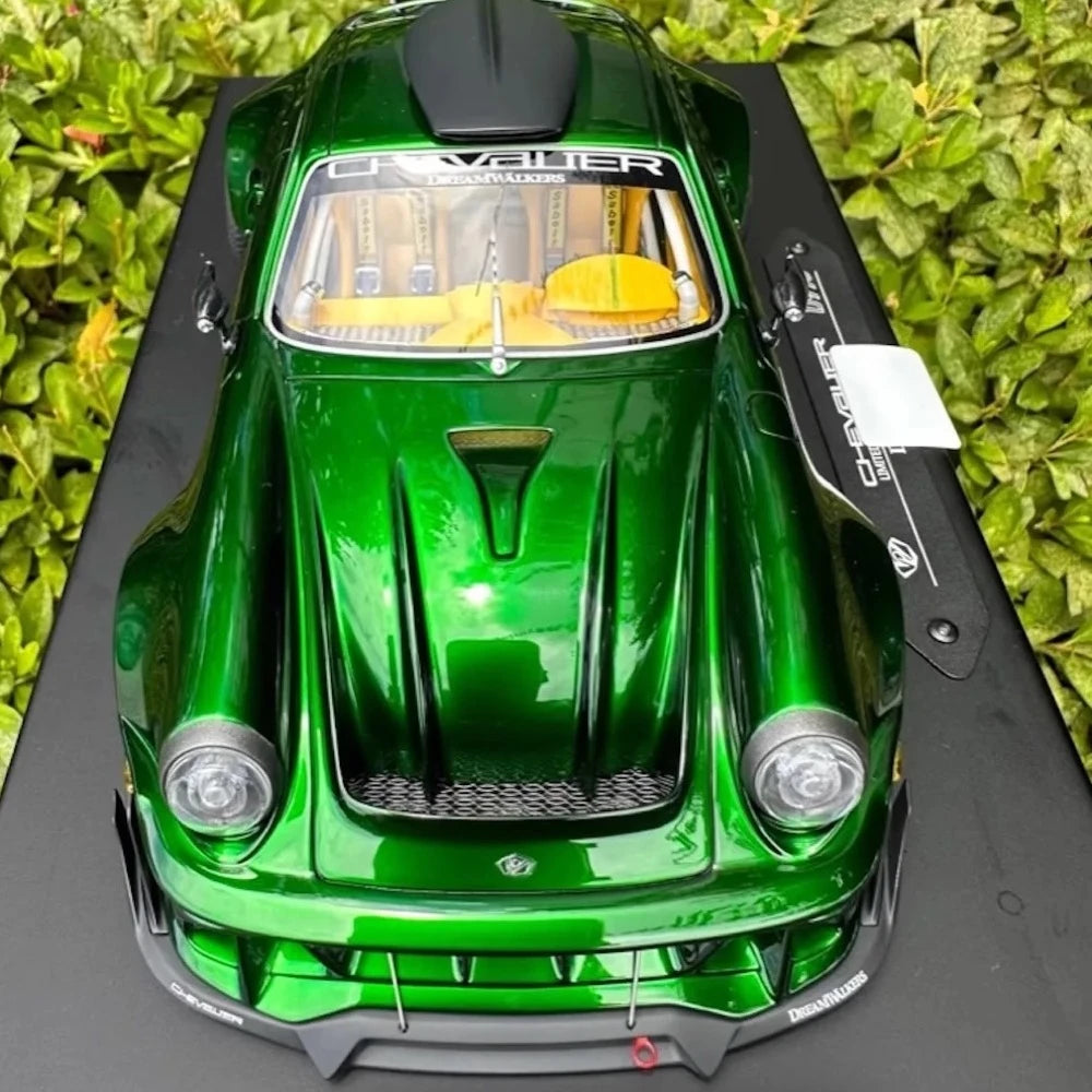 [DreamWalkers] 1:18 Porsche 2020 911 Chevalier D995 brillant Geen voiture miniature Resin