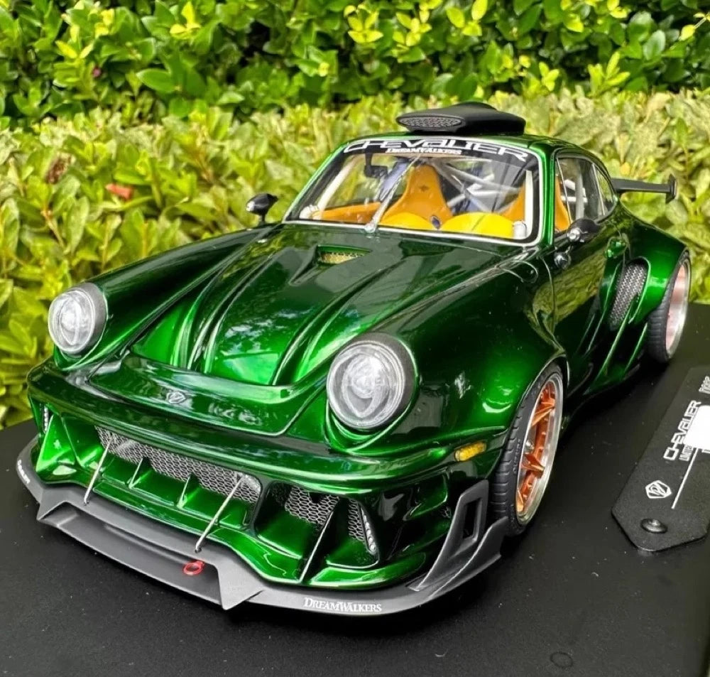 [DreamWalkers] 1:18 Porsche 2020 911 Chevalier D995 Glossy Geen Model Car Resin