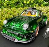 [DreamWalkers] 1:18 Porsche 2020 911 Chevalier D995 brillant Geen voiture miniature Resin