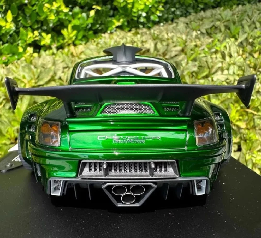[DreamWalkers] 1:18 Porsche 2020 911 Chevalier D995 brillant Geen voiture miniature Resin