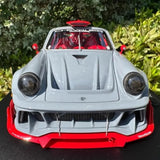[DreamWalkers] 1:18 Porsche 2020 911 Chevalier D995 Glossy Gray & Red Model Car Resin