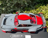 [DreamWalkers] 1:18 Porsche 2020 911 Chevalier D995 Glossy Gray & Red Model Car Resin