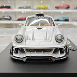 [DreamWalkers] 1:18 Porsche 2020 911 Chevalier D995 Glossy Silver Model Car Resin