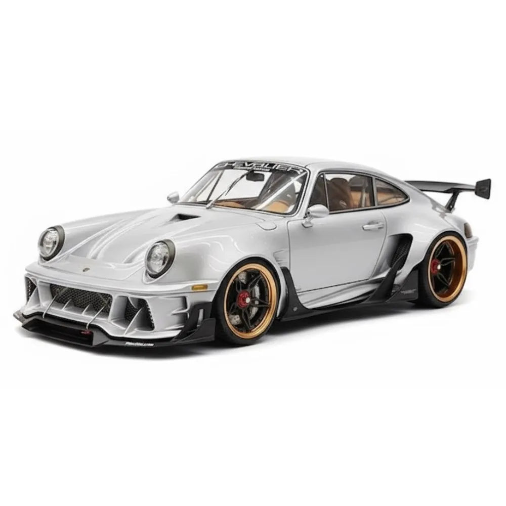 [DreamWalkers] 1:18 Porsche 2020 911 Chevalier D995 Glossy Yellow Model Car Resin