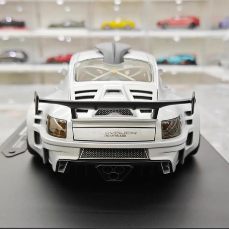 [DreamWalkers] 1:18 Porsche 2020 911 Chevalier D995 Glossy Silver Model Car Resin