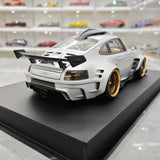 [DreamWalkers] 1:18 Porsche 2020 911 Chevalier D995 Glossy Silver Model Car Resin