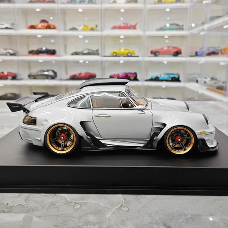 [DreamWalkers] 1:18 Porsche 2020 911 Chevalier D995 Glossy Silver Model Car Resin