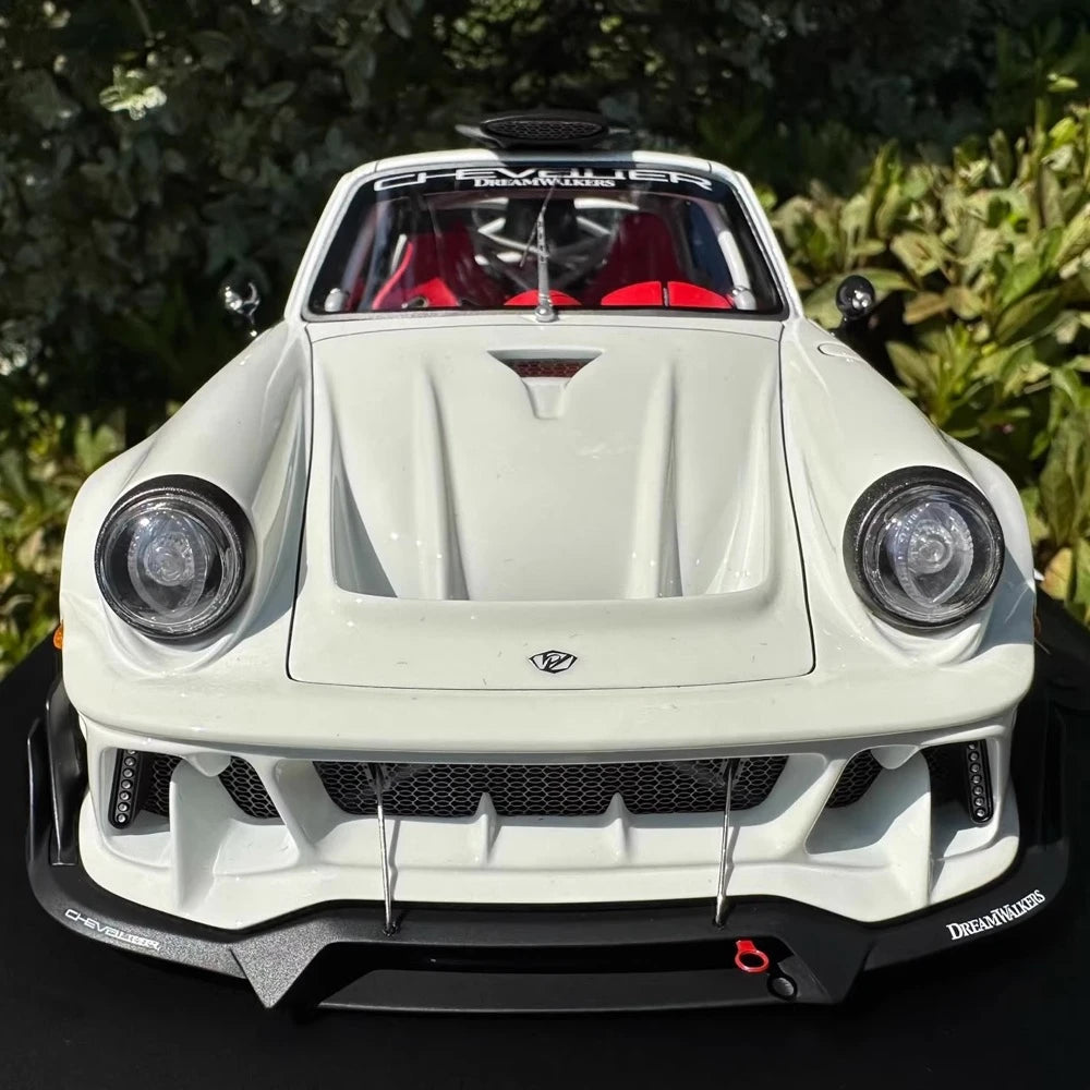 [DreamWalkers] 1:18 Porsche 2020 911 Chevalier D995 Glossy White Model Car Resin