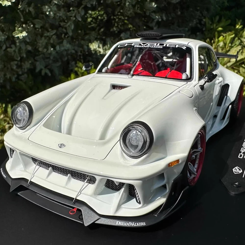[DreamWalkers] 1:18 Porsche 2020 911 Chevalier D995 Glossy White Model Car Resin