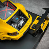 [DreamWalkers] 1:18 Porsche 2020 911 Chevalier D995 Glossy Yellow Model Car Resin