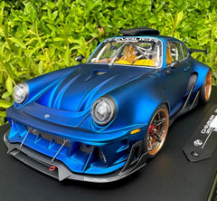 [DreamWalkers] 1:18 Porsche 2020 911 Chevalier D995 Matte Blue Model Car Resin