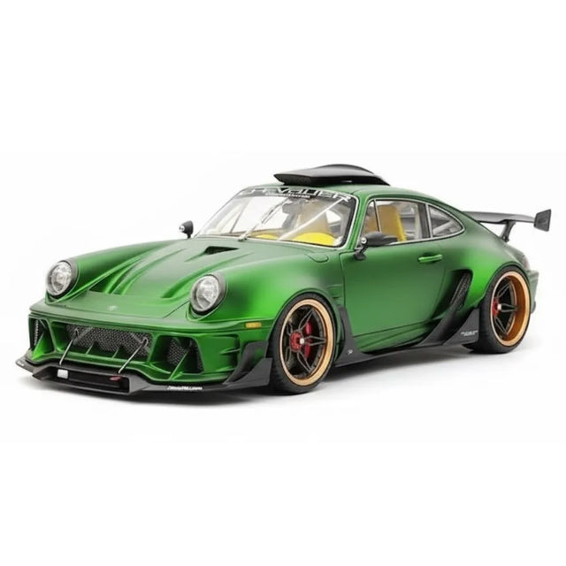 [DreamWalkers] 1:18 Porsche 2020 911 Chevalier D995 Glossy Yellow Model Car Resin