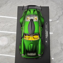 [DreamWalkers] 1:18 Porsche 2020 911 Chevalier D995 Matte Green Model Car Resin