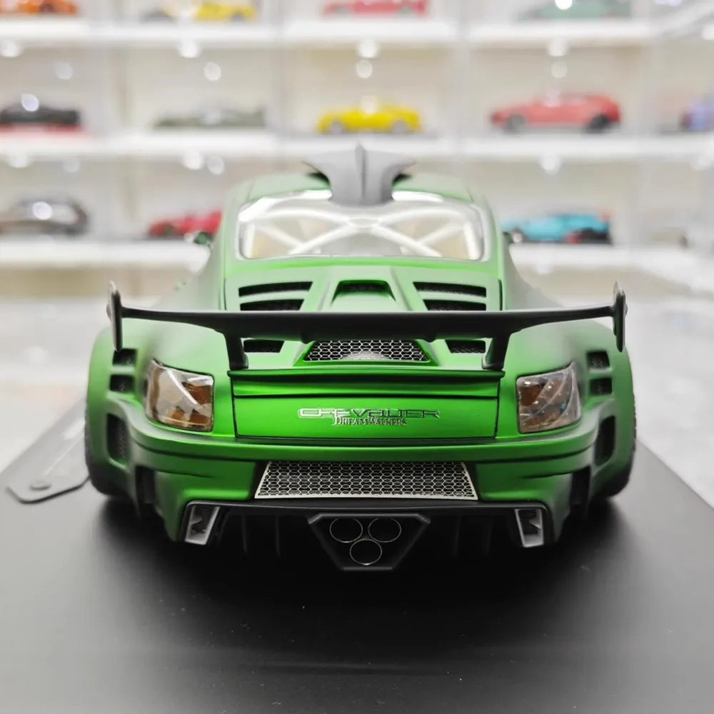 [DreamWalkers] 1:18 Porsche 2020 911 Chevalier D995 Matte Green Model Car Resin
