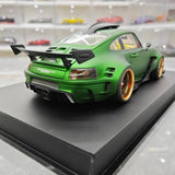 [DreamWalkers] 1:18 Porsche 2020 911 Chevalier D995 Matte Green Model Car Resin